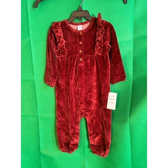 Nordstrom Baby Red Syrah Onesie 3 month - Picture 1 of 10